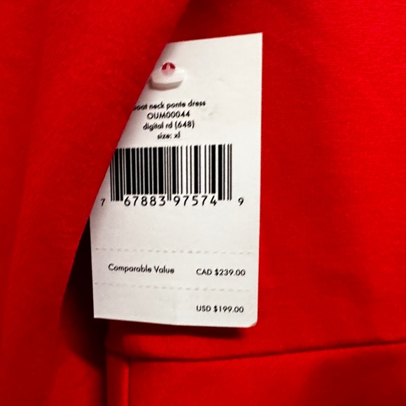 KATE SPADE - Boat Neck Ponte Dress - Picture 4 of 9